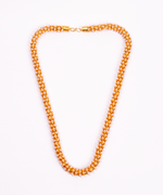 Thumbnail for Gold-Plated Alloy Pearl Studded Chain Necklace - The Pari - Distacart