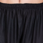 Thumbnail for PAVONINE Black Color Golden Printed Rayon Fabric Sharara For Girls & Women - Distacart