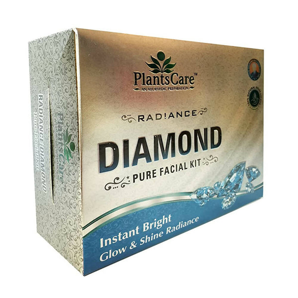 Plants Care Radiance Diamond Pure Facial kit 160+100ml - Distacart