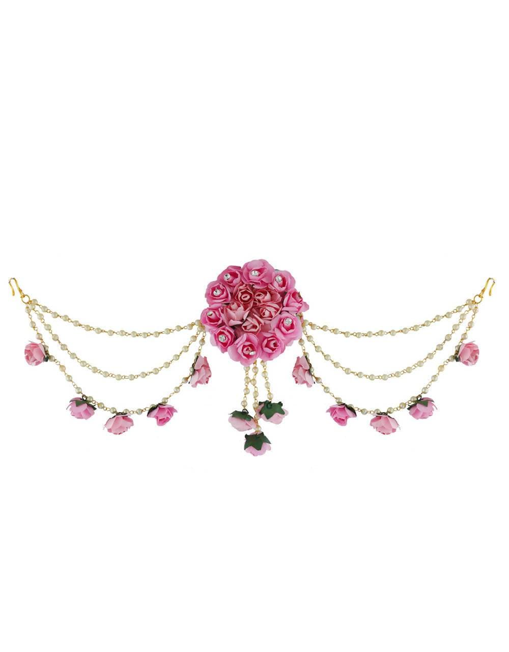 Baby Pink Flower Hair Accessories