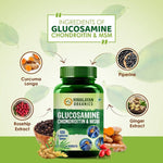 Thumbnail for Himalayan Glucosamine Chondroitin & MSM Boswellia Serrata: 120 Vegetarian Tablets
