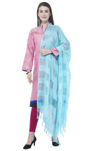 Thumbnail for Mominos Fashion Moeza Navy Blue Window Cotton Dupatta - Distacart