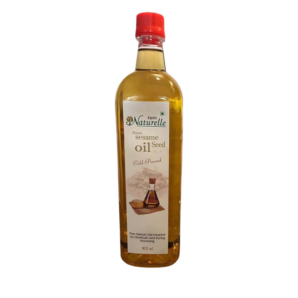 Farm Naturelle Cold Pressed Virgin Sesame Seed Oil - Distacart