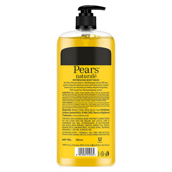 Pears Naturale Refreshing Vitamin C Body Wash - Distacart