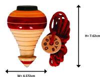 Thumbnail for Desi Toys Spinning Top & Windup Top Combo - Distacart