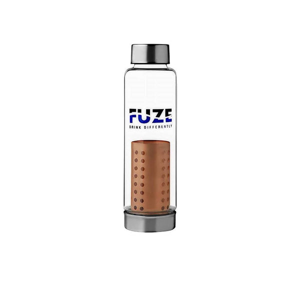Fuze Glass Bottle With Pure Copper Filter