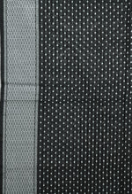 Thumbnail for Mominos Fashion Moeza Handloom Cotton Black Dot Dupatta - Distacart