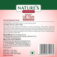 Thumbnail for Nature's Essence Daily De-Tan Lacto Tan Clear - Distacart