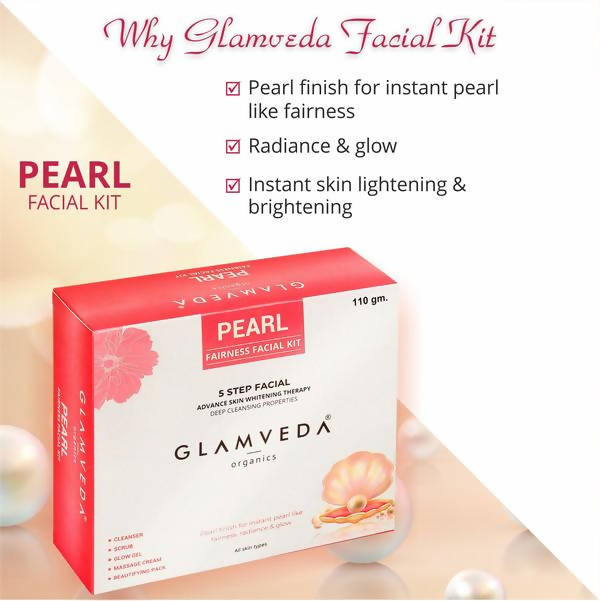 Glamveda Pearl Fairness Facial Kit