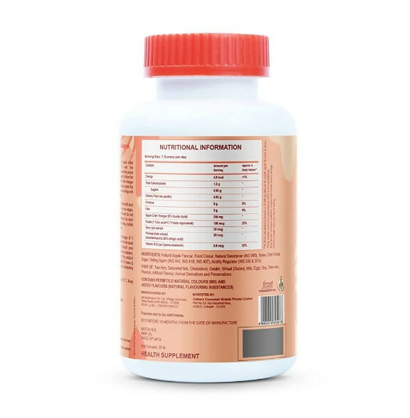 Zingavita Healthy Weight Loss Gummies for Women (Apple Flavor) - Distacart