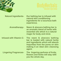 Thumbnail for Bodyherbals Pure Neem & Aloe Vera Bathing Bar