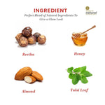 Thumbnail for Khadi Natural Honey & Almond Hair Cleanser