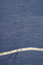 Thumbnail for Janasya Women's Blue Poly Muslin Embroidered Kurta With Palazzo And Dupatta - Distacart