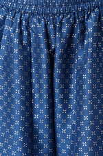 Thumbnail for Janasya Women's Off- White Poly Silk Ethnic Motifs Kurta With Palazzo And Dupatta - Distacart