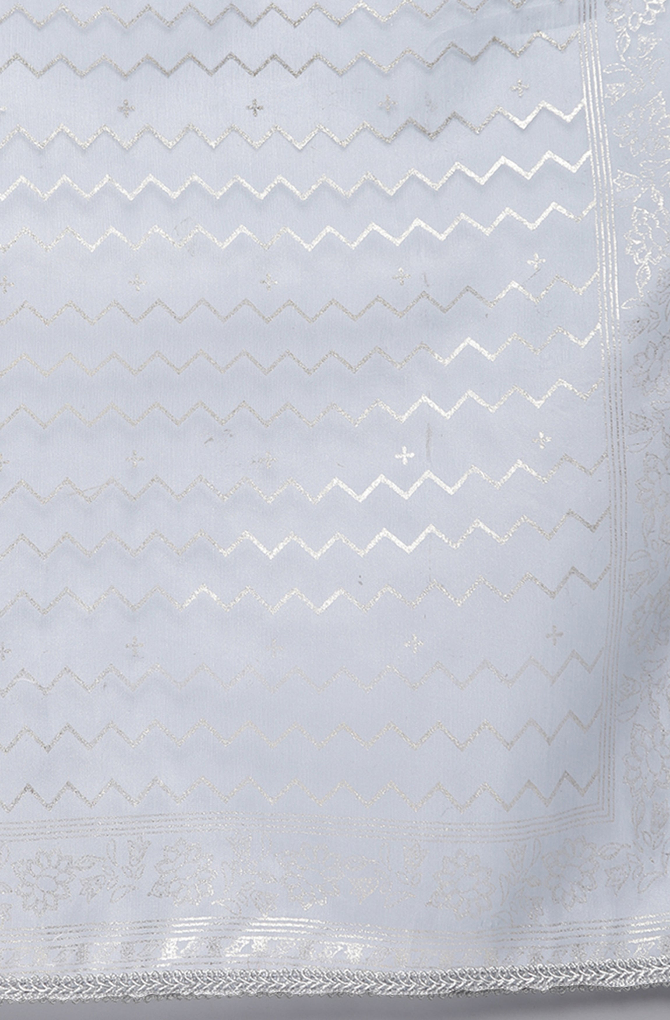 Janasya Women's Grey Poly Chanderi Ethnic Motifs Kurta With Pant And Dupatta - Distacart