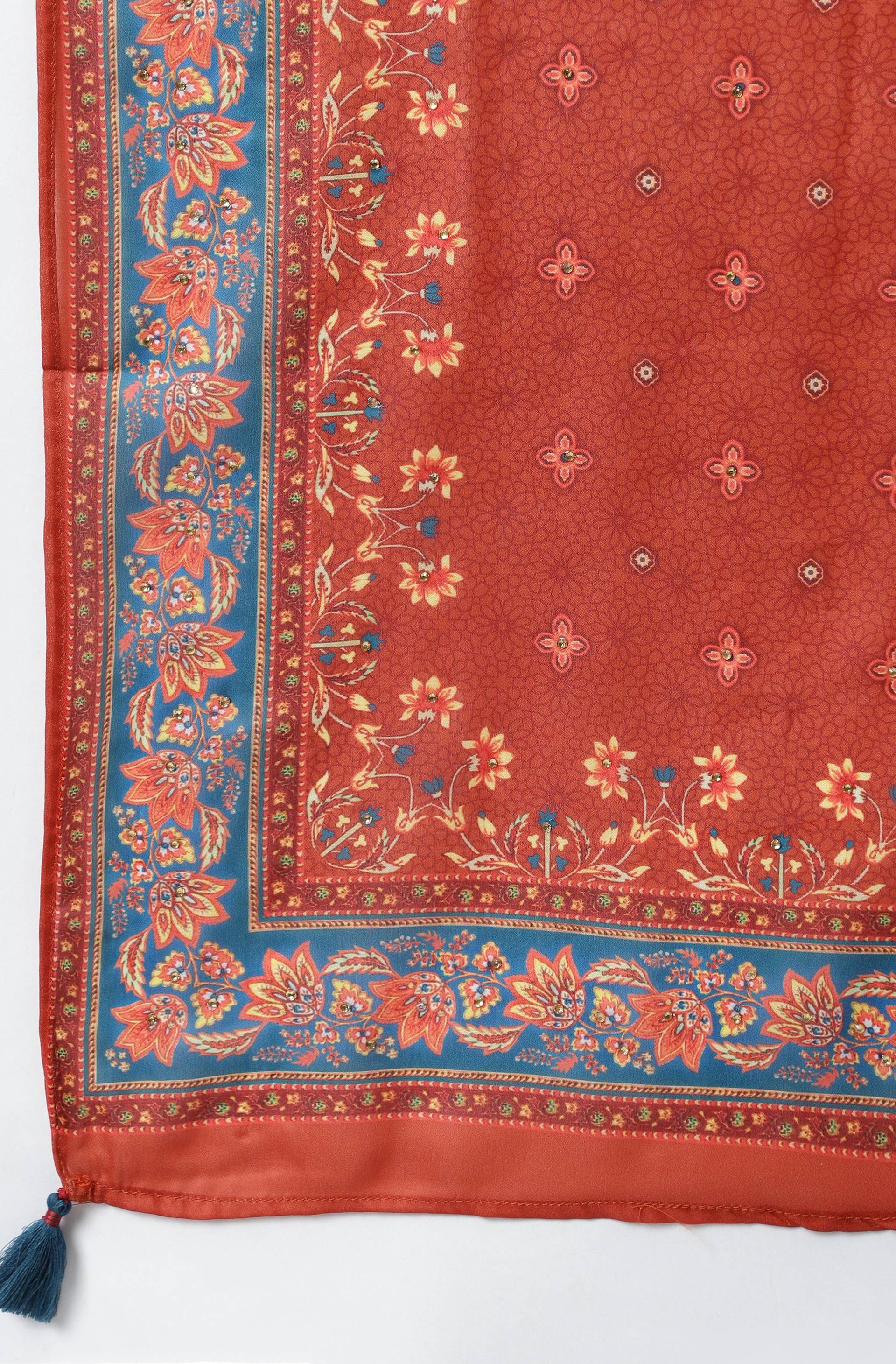 Janasya Women's Teal Rayon Solid Kurta With Pant And Dupatta - Distacart