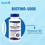 Thumbnail for Healthvit Biotino-5000 Capsules - Distacart