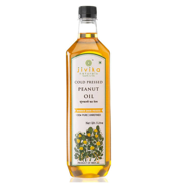 Jivika Naturals Cold Pressed Peanut Oil - Distacart