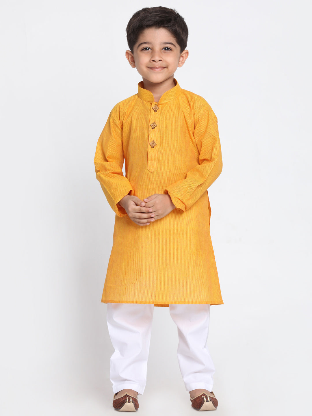 Vastramay A pure south handloom cotton kurta pyjama For Boys - Distacart