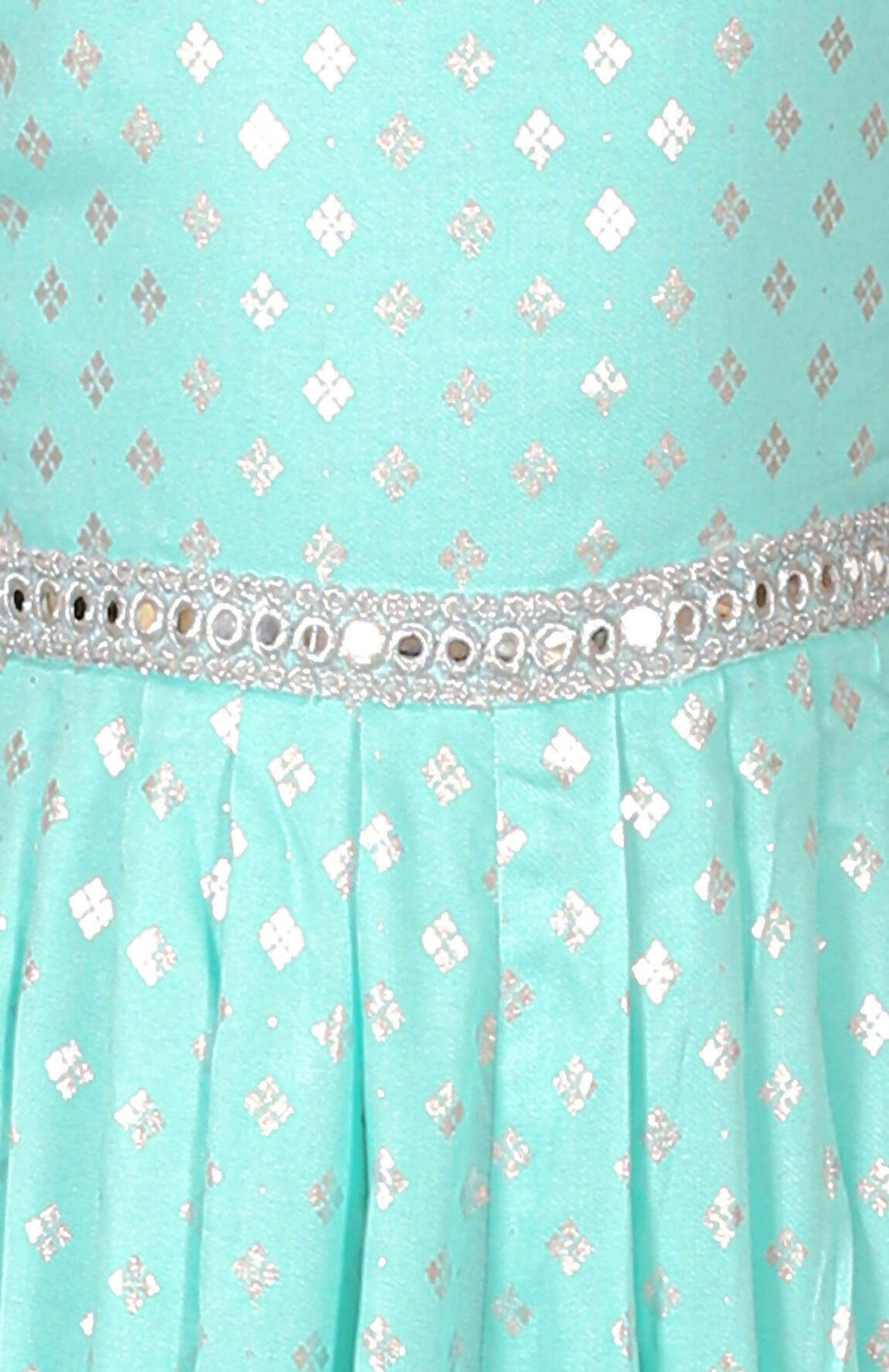 Lil Drama Fusion Fair Girls Blue Dhoti Jumper - Distacart