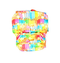 Thumbnail for Kindermum Nano Aio Cloth Diaper With 2 Organic Cotton Inserts- Colourful Art For Kids - Distacart