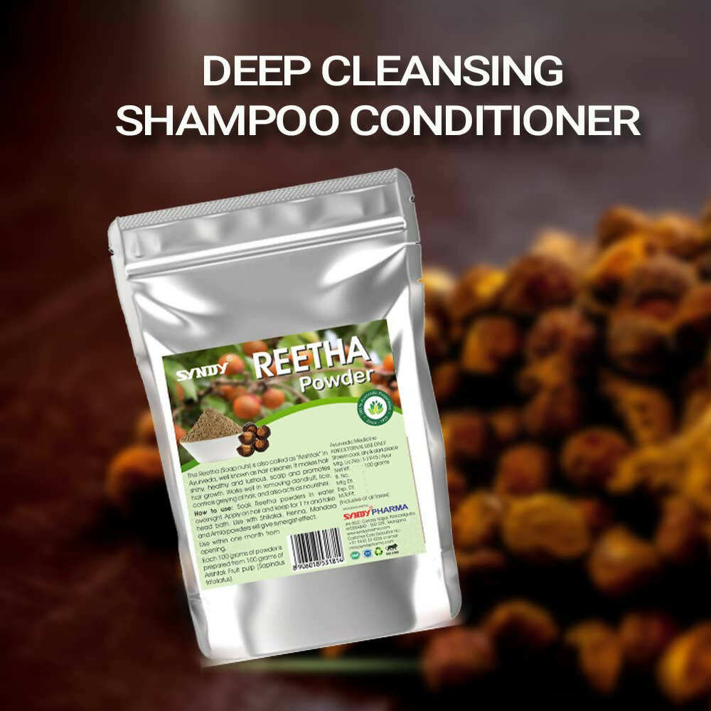 Syndy Pharma Reetha Powder for Hair - Distacart