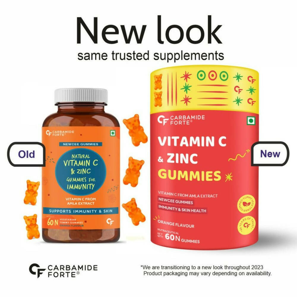 Carbamide Forte Vitamin C Gummies With Zinc - Distacart