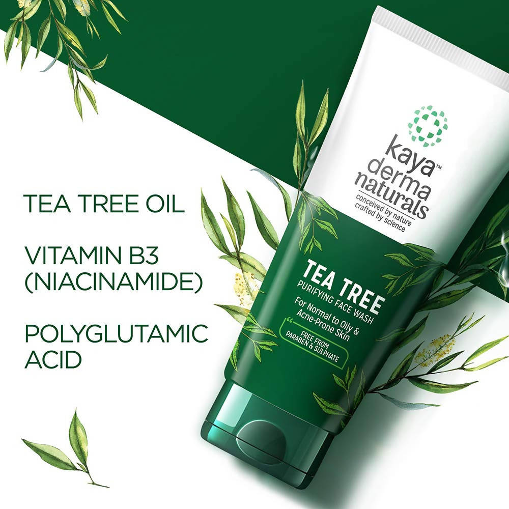 Kaya Tea Tree Purifying Face Wash