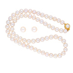 Thumbnail for J Pearls Round Pearl Necklace - Real Pearl Jewelry - Distacart