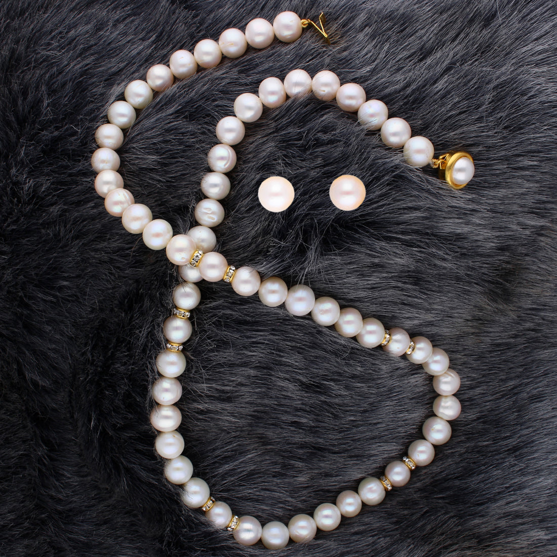 J Pearls Charming Pearl Necklace - Real Pearl Jewelry - Distacart