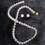 Thumbnail for J Pearls Charming Pearl Necklace - Real Pearl Jewelry - Distacart