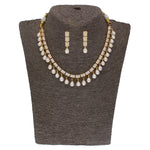 Thumbnail for J Pearls Shine Stone Pearl Necklace - Real Pearl Jewelry - Distacart