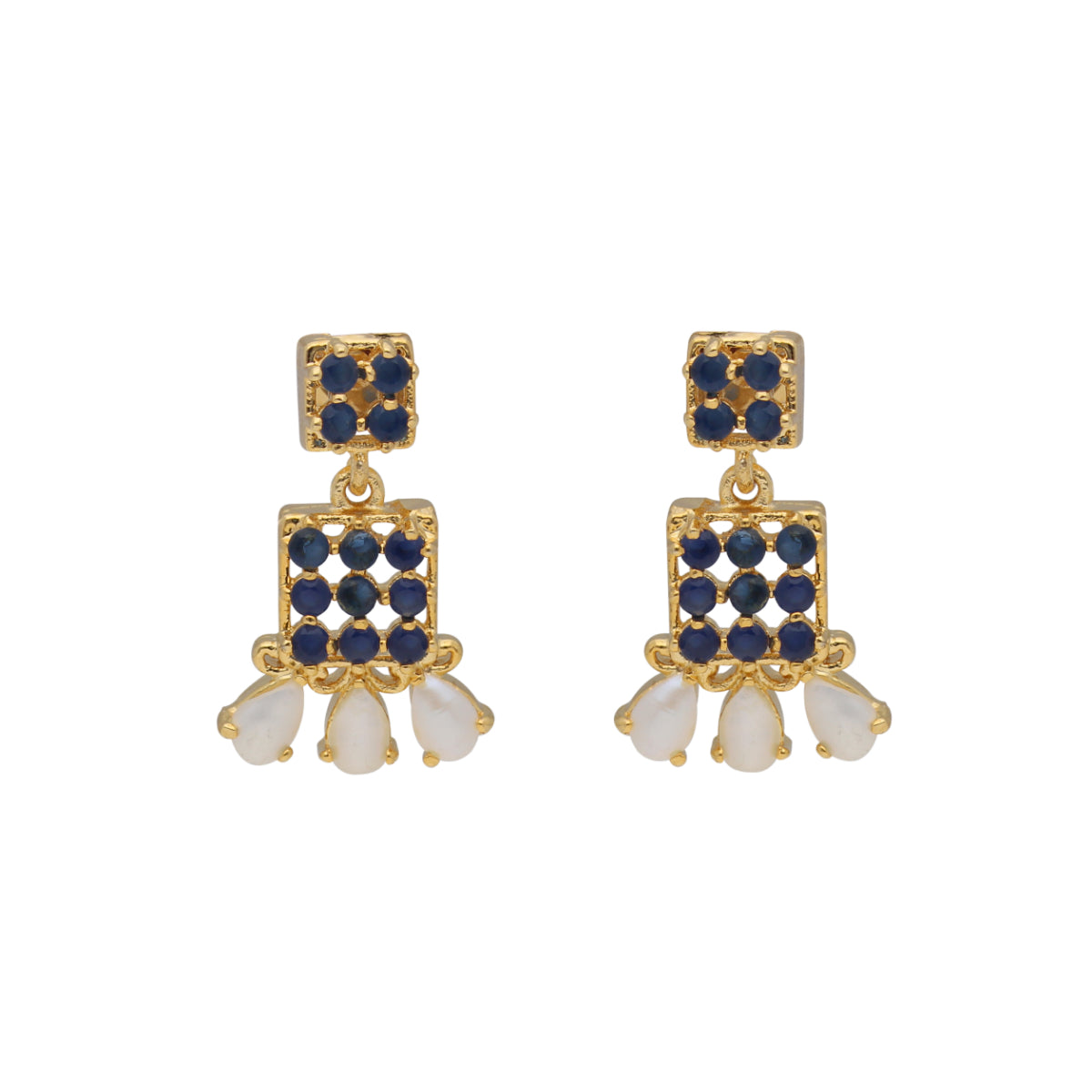 J Pearls Floral Pearl Necklace - Real Pearl Jewelry - Distacart