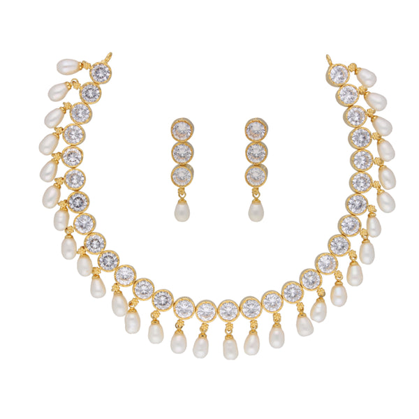 J Pearls Trendy Pearl Necklace - Real Pearl Jewelry - Distacart
