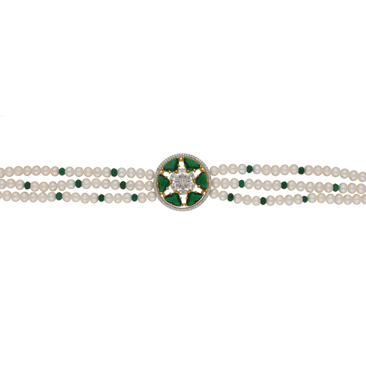 J Pearls Haarshini Pearl Choker - Real Pearl Jewelry - Distacart