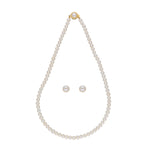 Thumbnail for J Pearls Pratyusha 1 Line Pearl Necklaces - Real Pearl Jewelry - Distacart