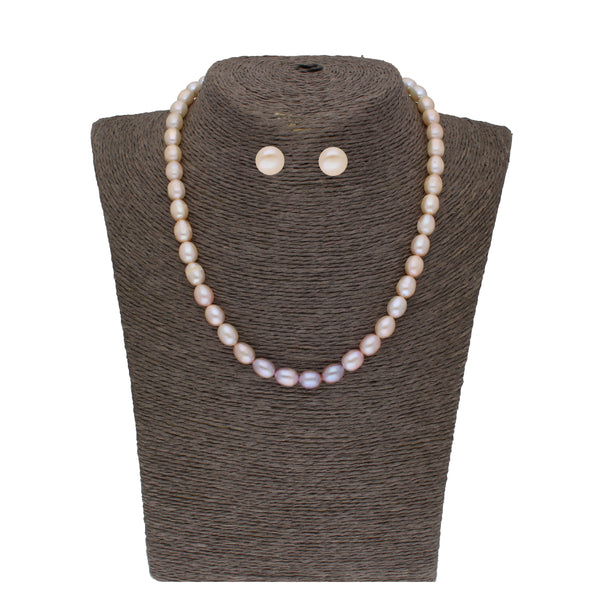 J Pearls Baani 1 Line Pearl Necklaces - Real Pearl Jewelry - Distacart