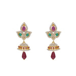 Thumbnail for J Pearls Gamini 3 Lines Seed Pearl Necklaces - Real Pearl Jewelry - Distacart