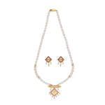 Thumbnail for J Pearls Yochana 1 Line Round Pearl Necklaces - Real Pearl Jewelry - Distacart