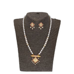 Thumbnail for J Pearls Yochana 1 Line Round Pearl Necklaces - Real Pearl Jewelry - Distacart