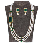 Thumbnail for J Pearls Eye-Catching 3 String Necklace Set - Real Pearl Jewelry - Distacart