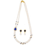 Thumbnail for J Pearls Striking 2 String Necklace Set - Real Pearl Jewelry - Distacart