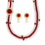 Thumbnail for J Pearls Notable 3 String Necklace Set - Real Pearl Jewelry - Distacart