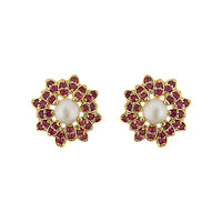 Thumbnail for J Pearls Amazing Grace Pearl Earrings - Real Pearl Jewelry - Distacart