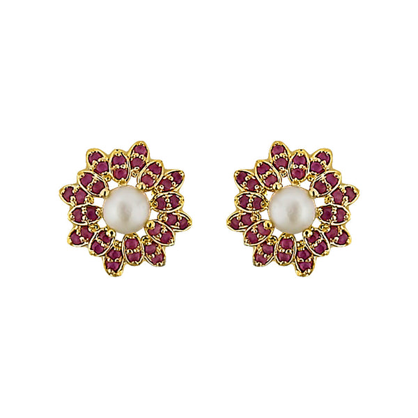 J Pearls Amazing Grace Pearl Earrings - Real Pearl Jewelry - Distacart