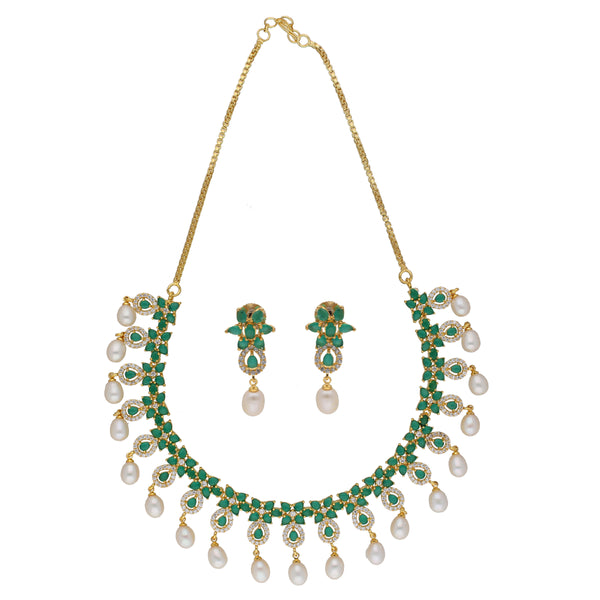 J Pearls Splendid Pearl Necklace - Real Pearl Jewelry - Distacart