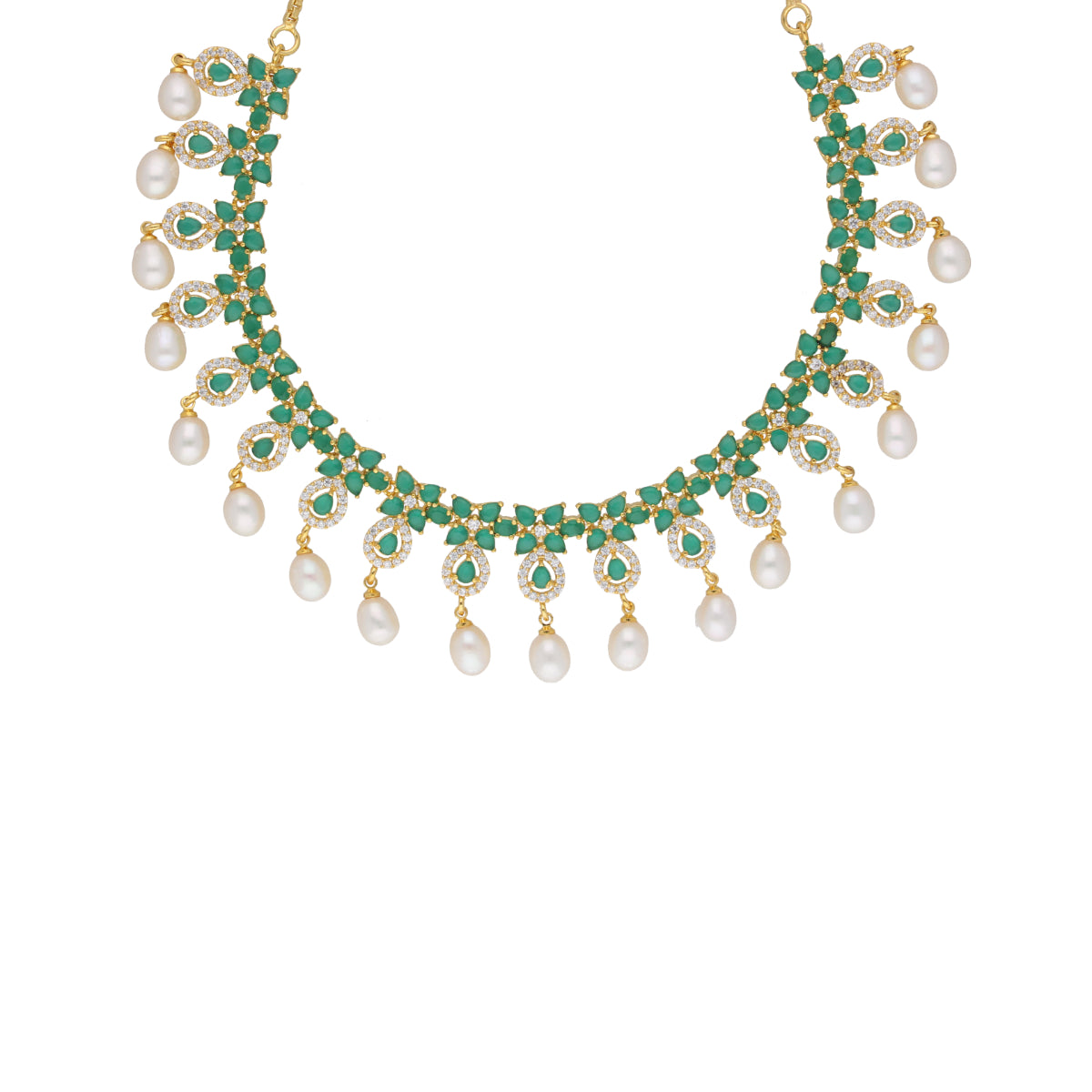 J Pearls Splendid Pearl Necklace - Real Pearl Jewelry - Distacart