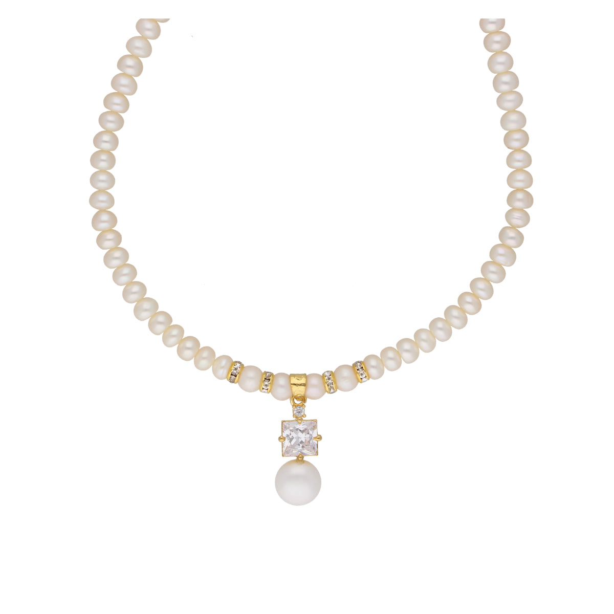 J Pearls Amazing Drop Pearl Set - Real Pearl Jewelry - Distacart