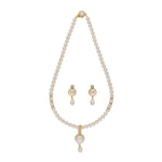 Thumbnail for J Pearls Elegant Single Drop Pearl Set - Real Pearl Jewelry - Distacart