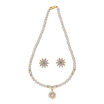 Thumbnail for J Pearls Anahita 1 Line Pearl Sets - Real Pearl Jewelry - Distacart